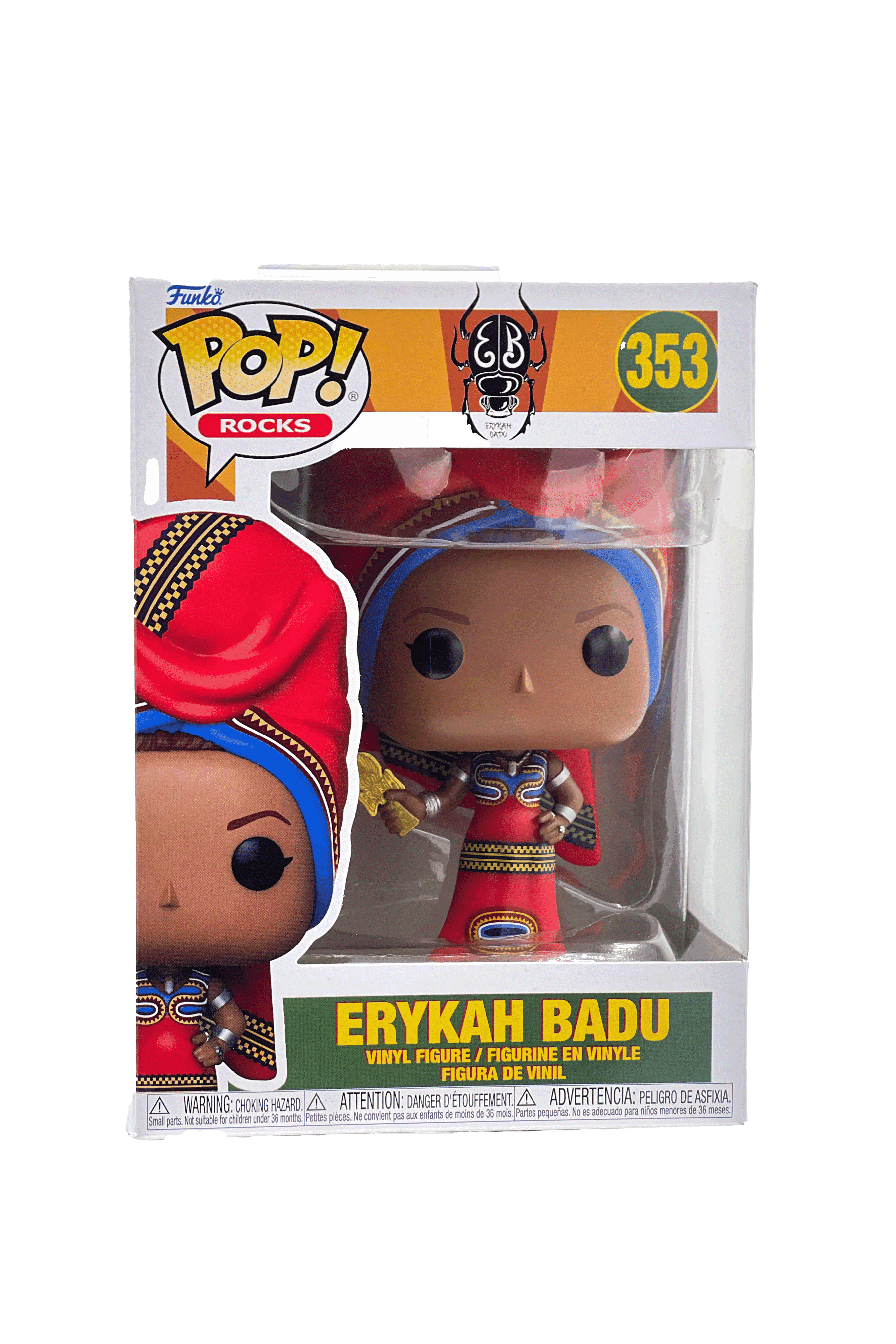 Funko Pop! Rocks: Erykah Badu (Tyrone) – Badu World Market