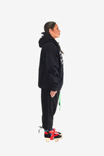 Tyrone Lyric Hoodie - Black