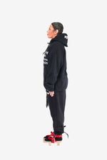 Tyrone Lyric Hoodie - Black