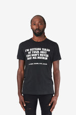 Tyrone (Badu Live) Lyric Tee - Black