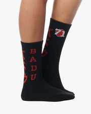 BADU x SUPA Socks - Black