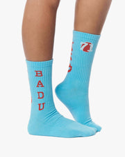 BADU x SUPA Socks - Electric Blue