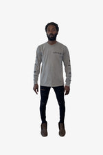 BWM x Nick Hakim Long Sleeve Tee - Grey