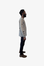 BWM x Nick Hakim Long Sleeve Tee - Grey