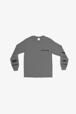 BWM x Nick Hakim Long Sleeve Tee - Grey