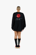 The Wild Tight Official After Party Crewneck - Black & Red