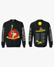 Badubotron Onna—Musha Tour Crewneck - Black
