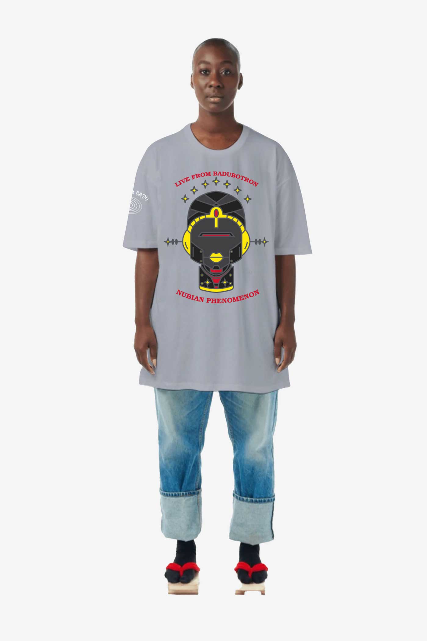 Badubotron Robot Tour Tee - Grey – Badu World Market