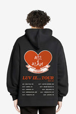 Abi & Alan Tour Hoodie - Black