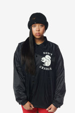 Don't Change Squirrel Coach's Jacket - Black