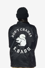 Don't Change Squirrel Coach's Jacket - Black