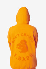 Don't Change Squirrel Zip-Up Hoodie - Orange