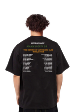 Mama's Gun 25 World Tour Tee - Black