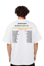 Mama's Gun 25 World Tour Tee - White