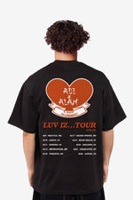 Abi & Alan Tour Tee - Black