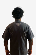 Badu Kanji Photo Tee - Dark Grey