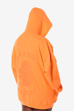 It's Okay Squirrel Zip Up Hoodie - Orange