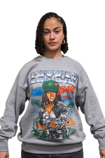 Mama's Gun “BLAZING ANKHS” - Athletic Grey