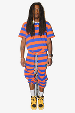 Striped Scarab Rugby - Orange Moon