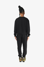 Badu World Market Sweat Suit Set - Uninterrupted Black