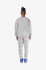Badu World Market Sweat Suit Set - Alien Grey