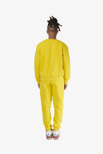 Badu World Market Sweat Suit Set - Sulphur Yellow