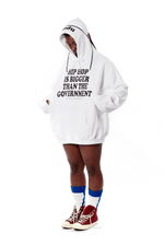 Hip Hop > Government Hoodie - White