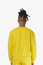 Badu World Market Sweat Suit Crewnecks - Sulphur Yellow