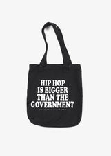 Hip Hop > Government Tote Bag - Black